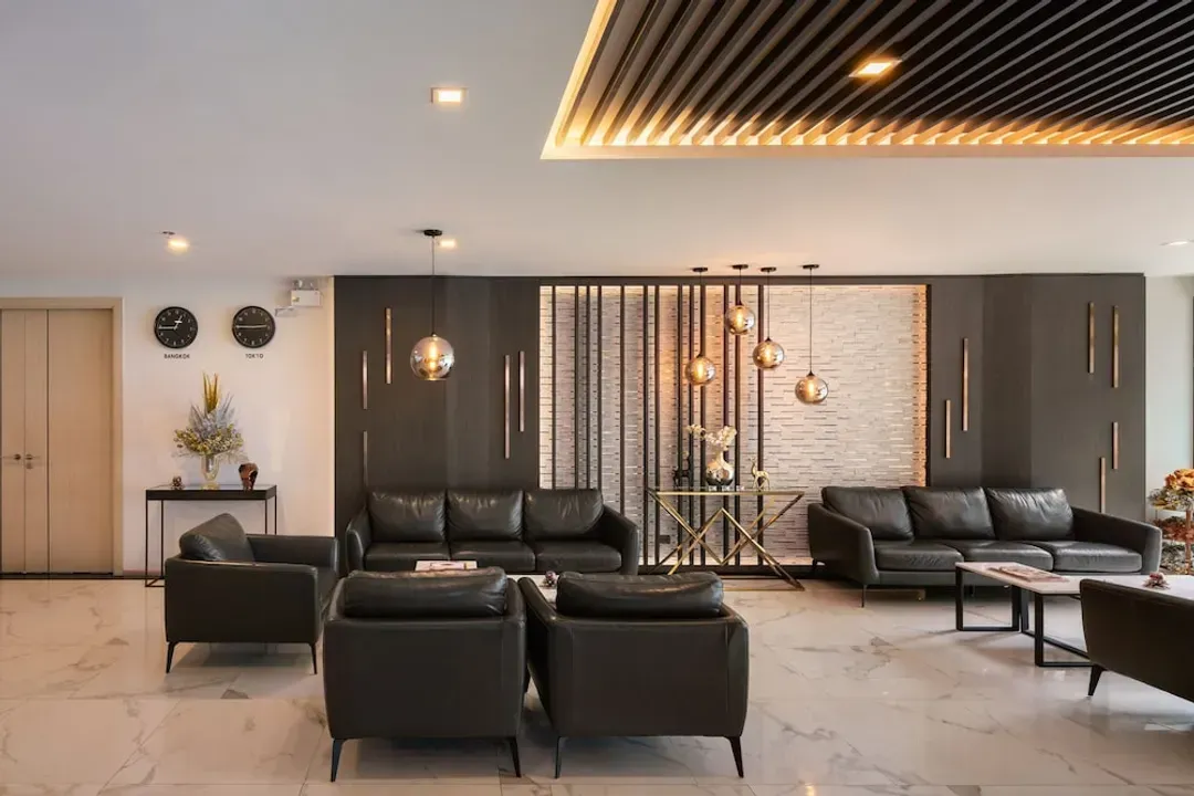 Lobby sitting area