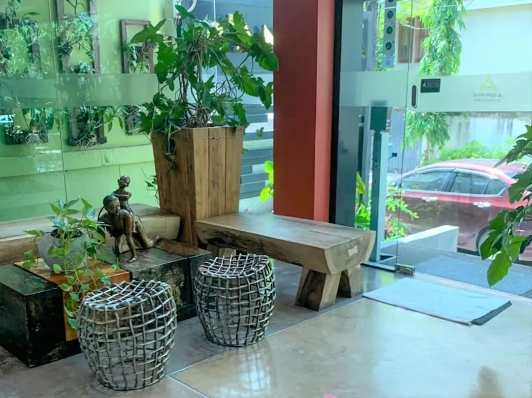 Lobby sitting area