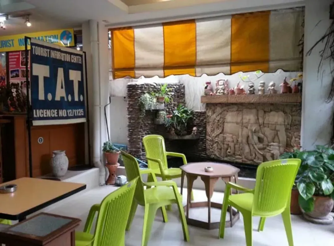 Interior entrance