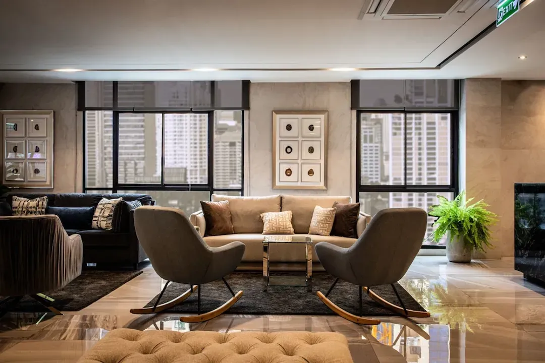 Lobby sitting area