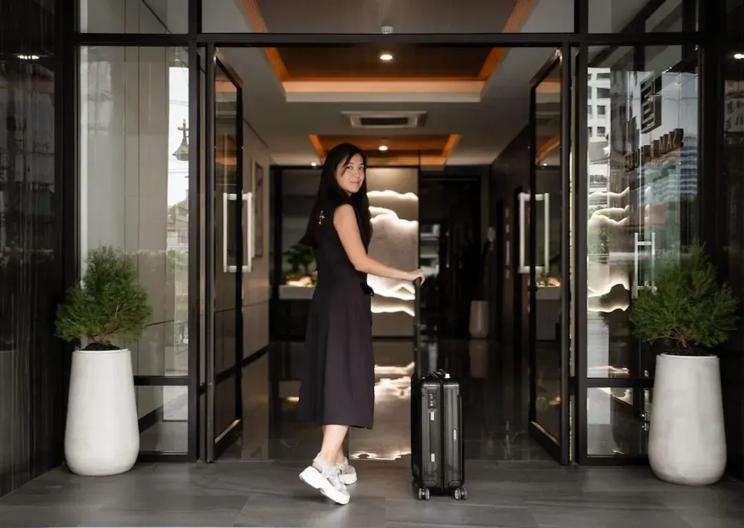 Interior entrance