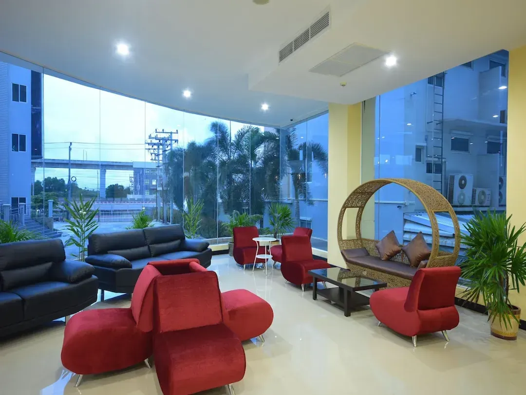 Lobby sitting area