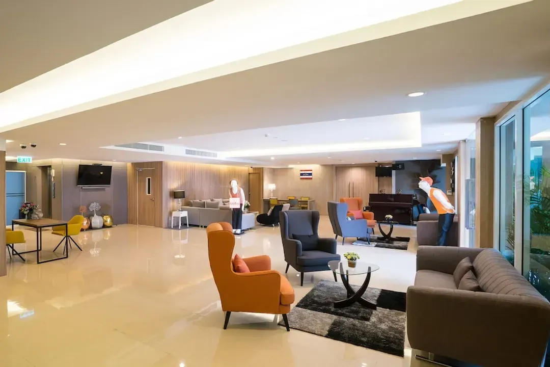 Lobby sitting area
