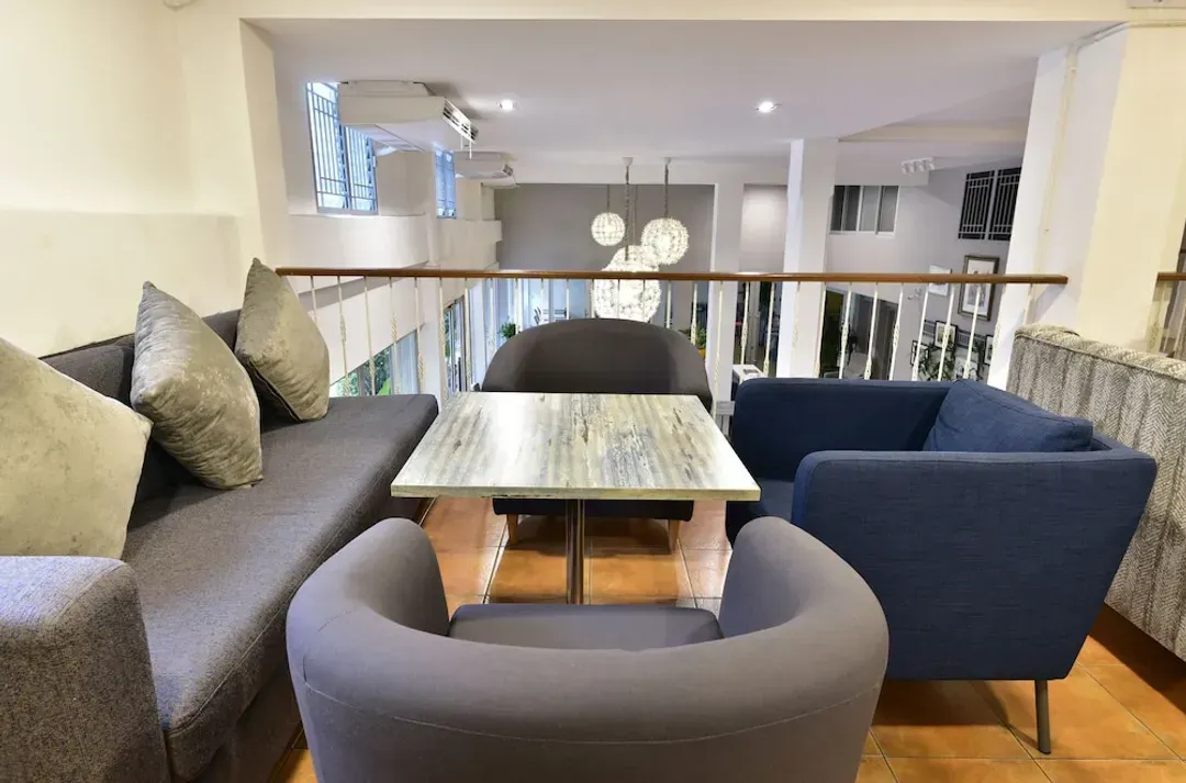 Lobby sitting area