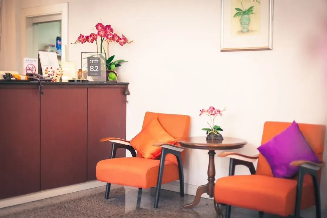 Lobby sitting area
