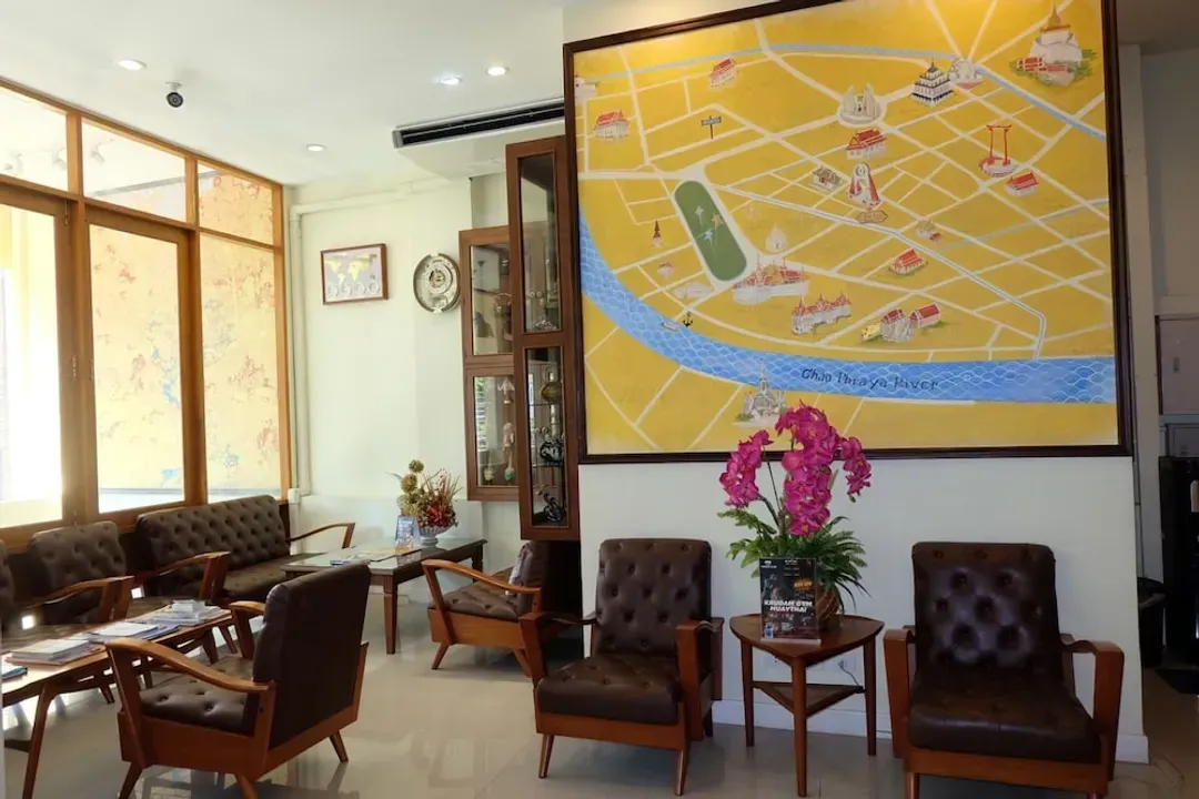 Lobby sitting area