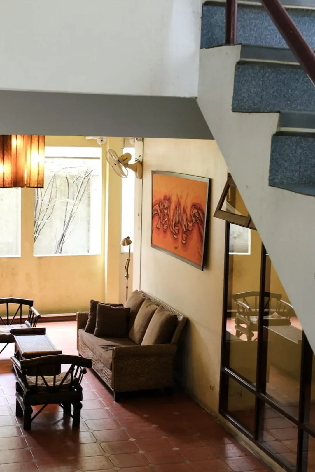Lobby sitting area