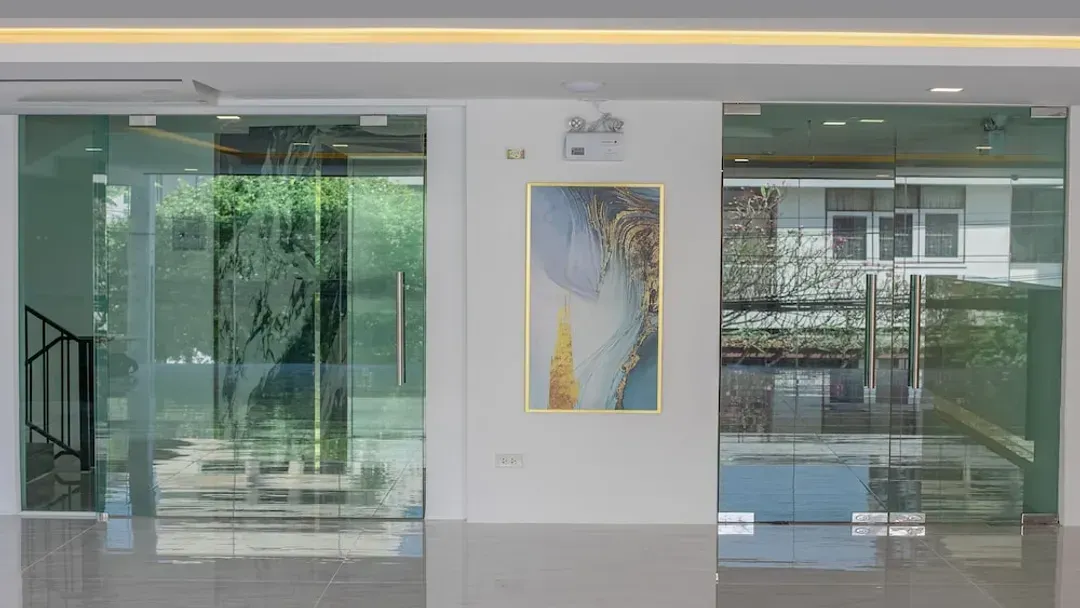 Interior entrance