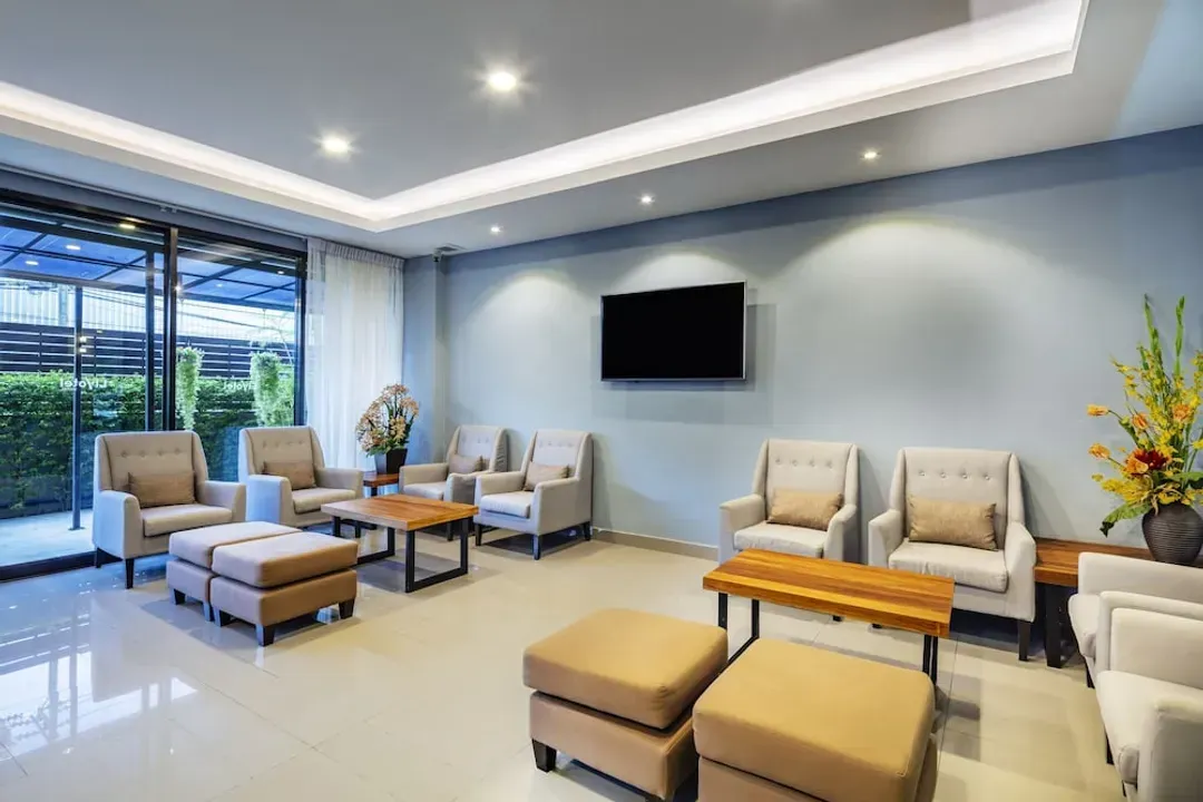 Lobby sitting area