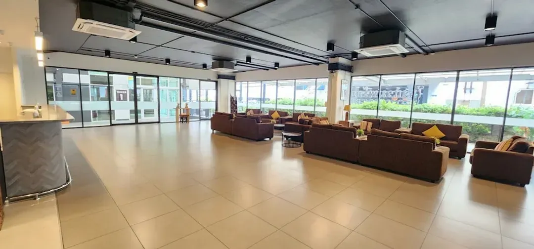 Lobby sitting area