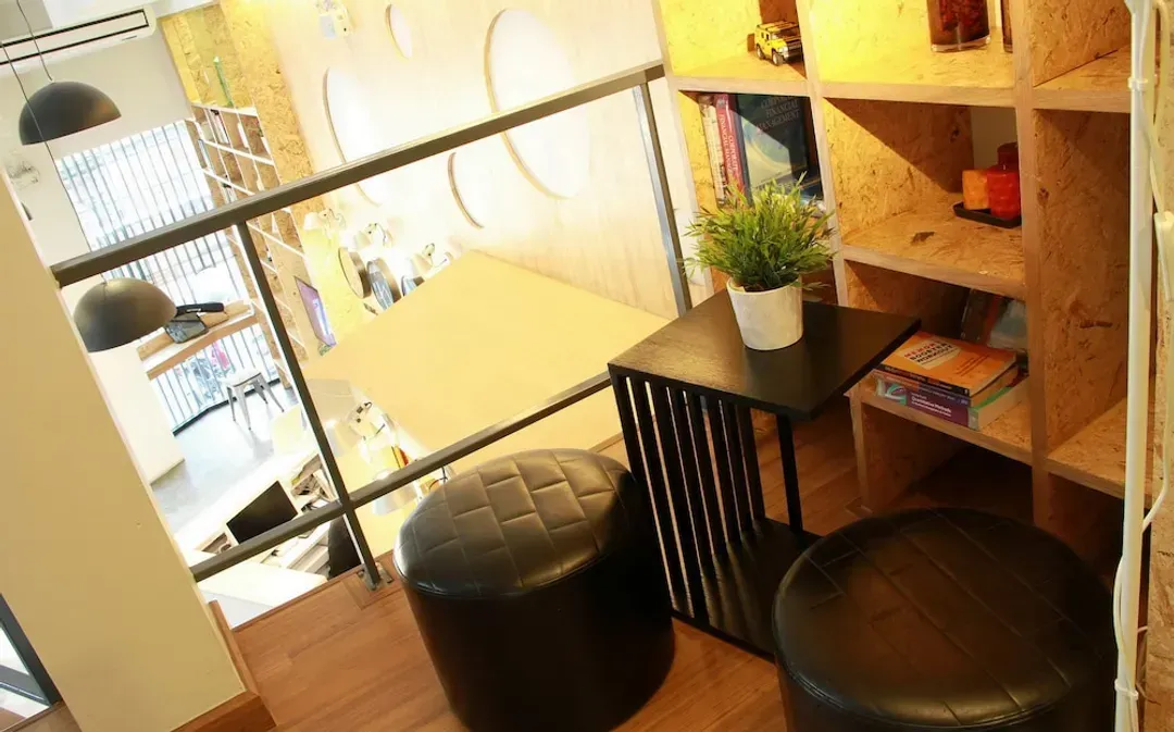 Lobby sitting area