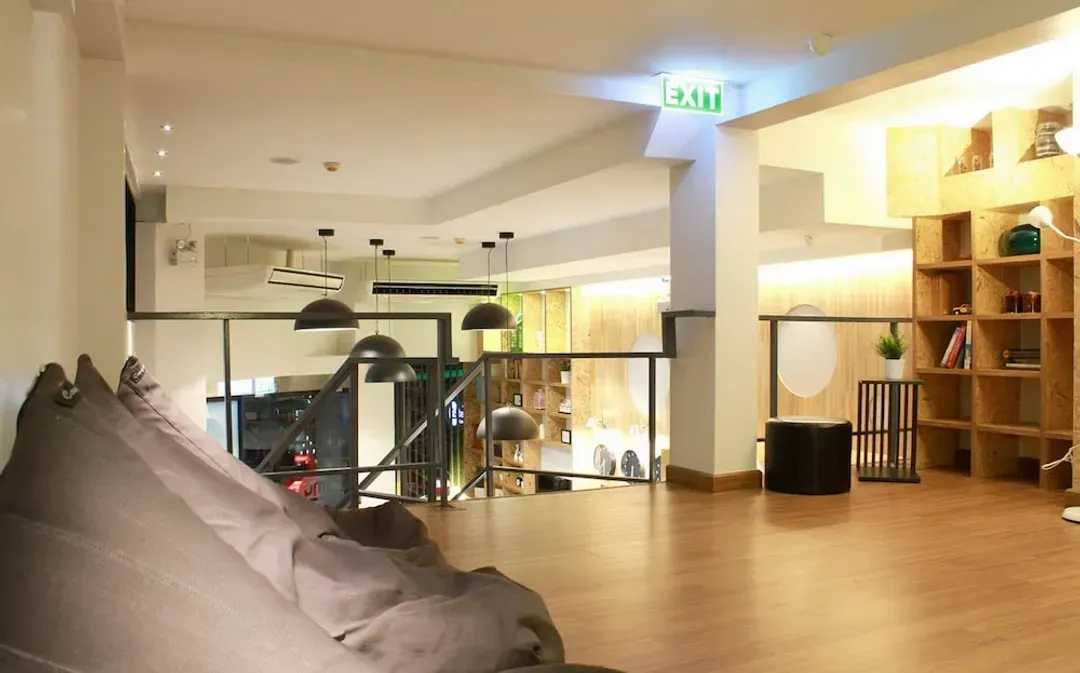 Lobby sitting area