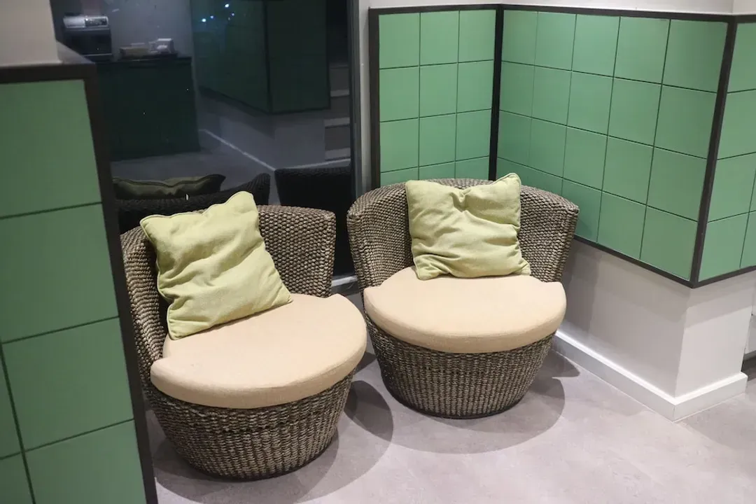 Lobby sitting area