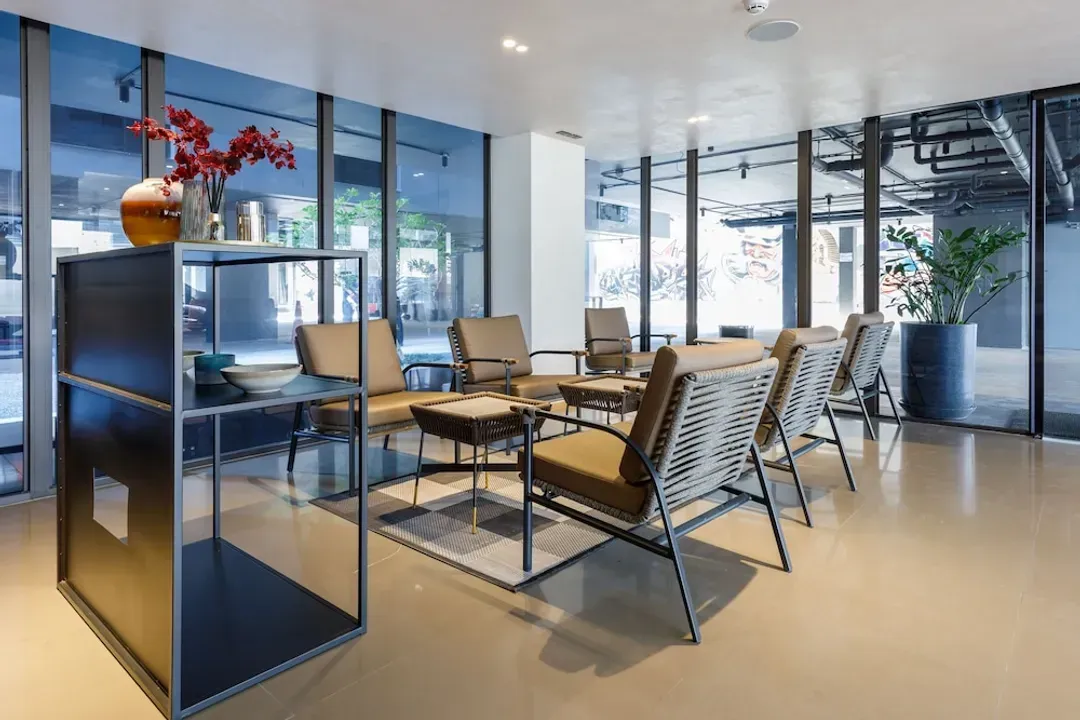 Lobby sitting area