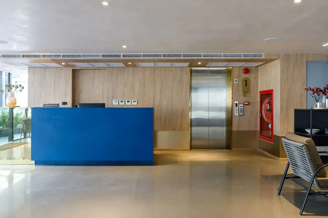 Lobby sitting area