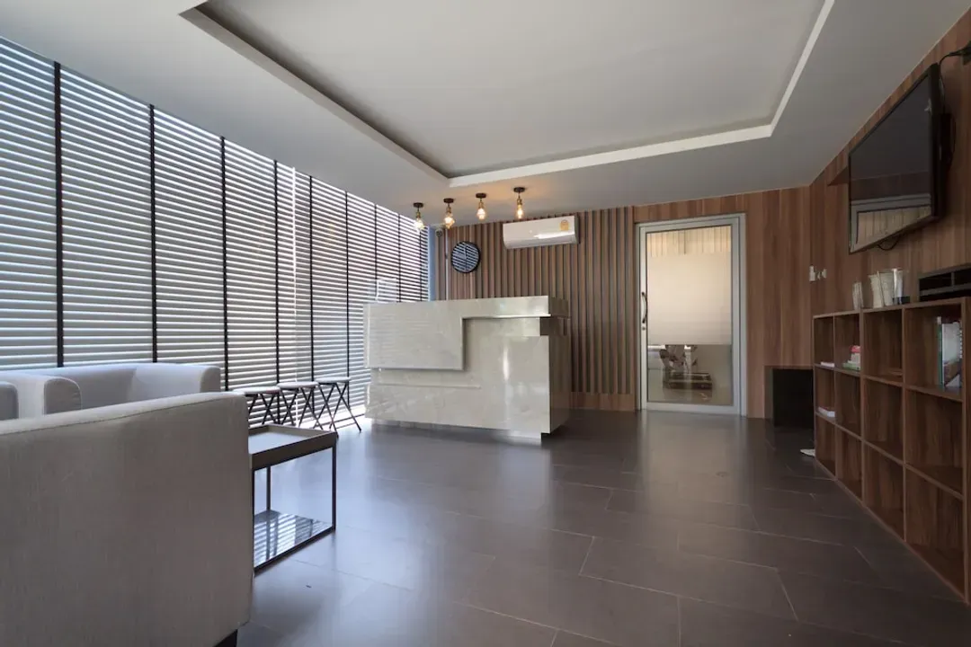 Lobby sitting area