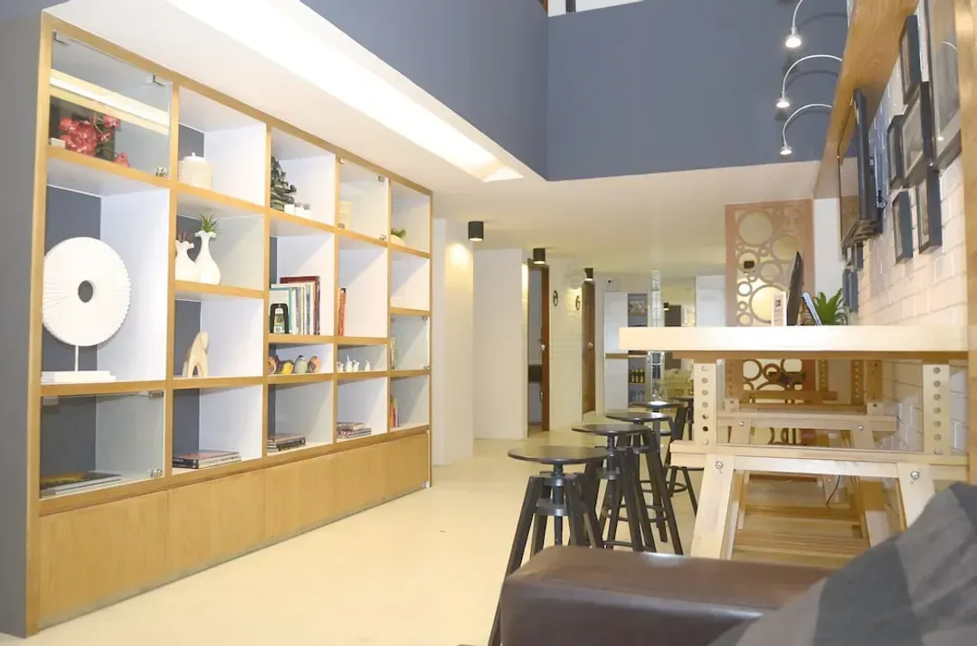 Lobby sitting area
