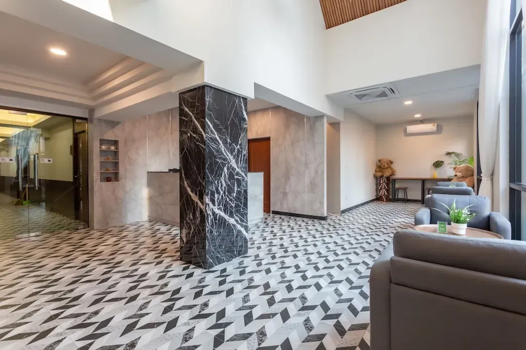 Lobby sitting area