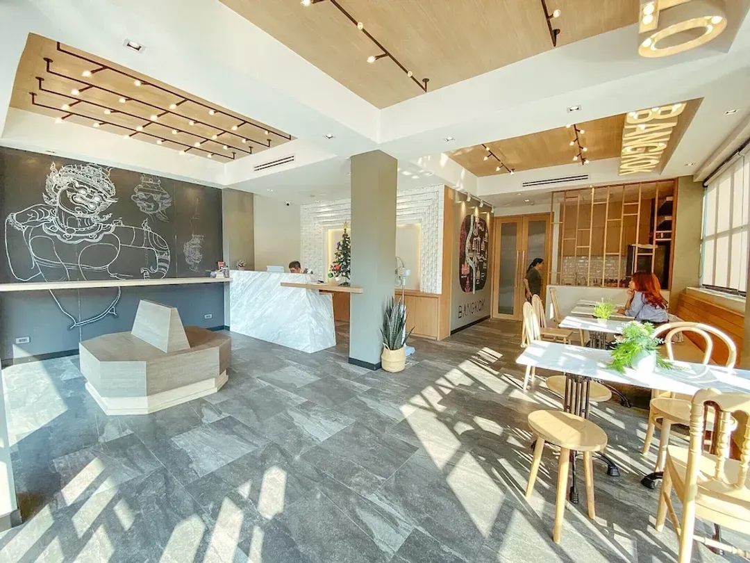Lobby sitting area