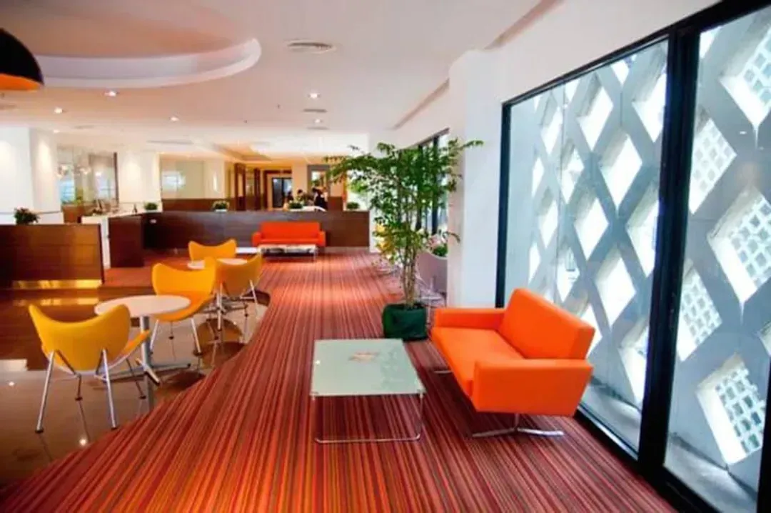 Lobby sitting area
