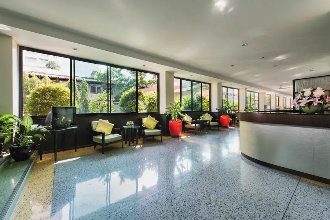 Lobby sitting area