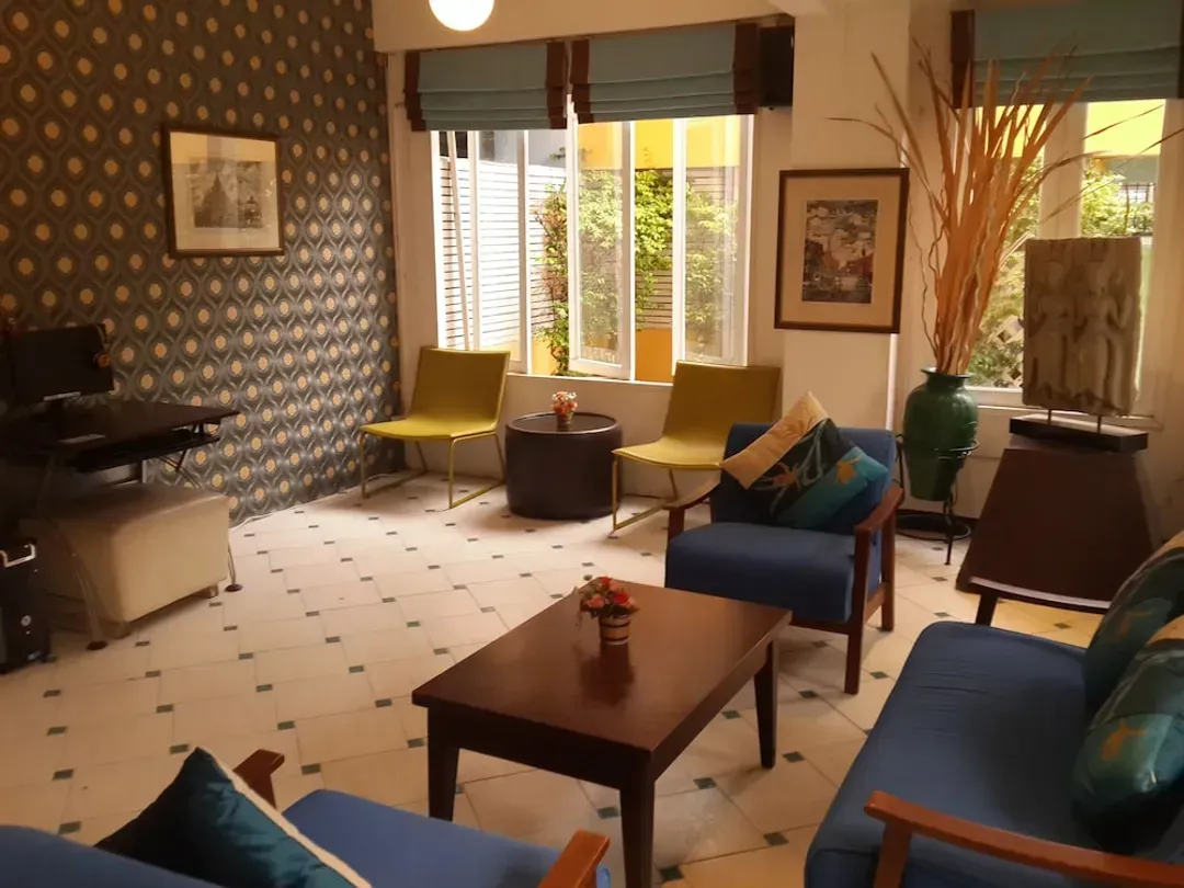 Lobby sitting area