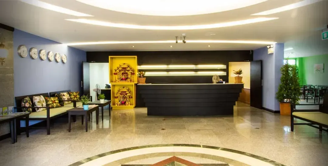 Interior entrance