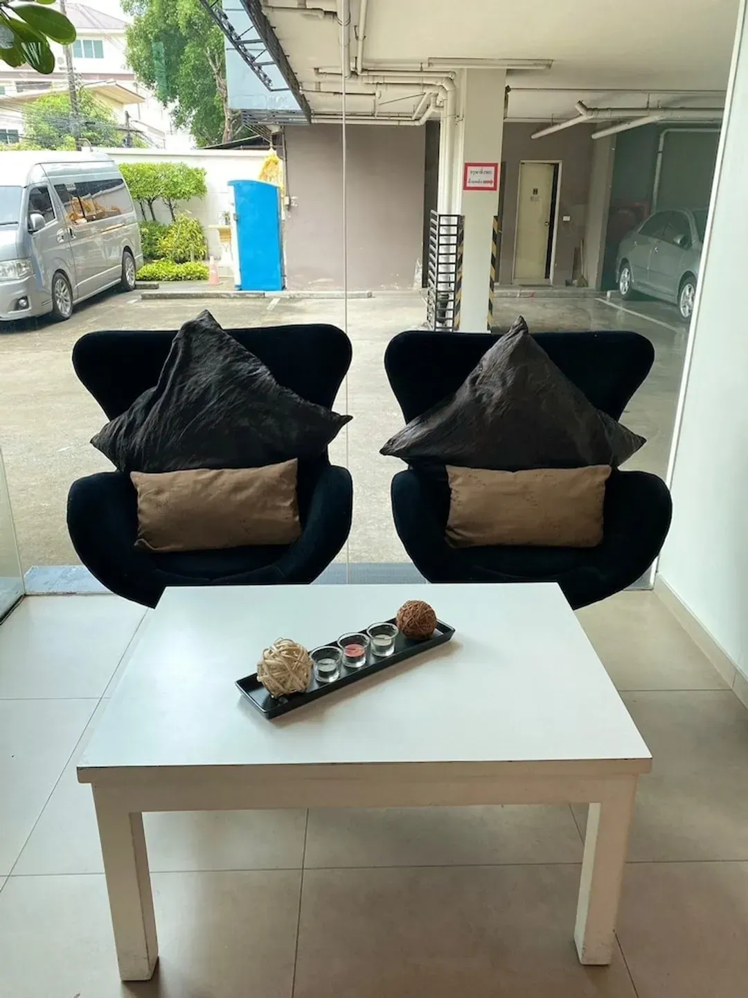 Lobby sitting area