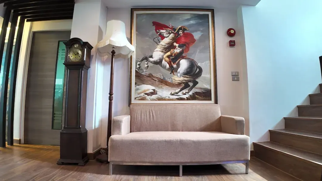 Lobby sitting area