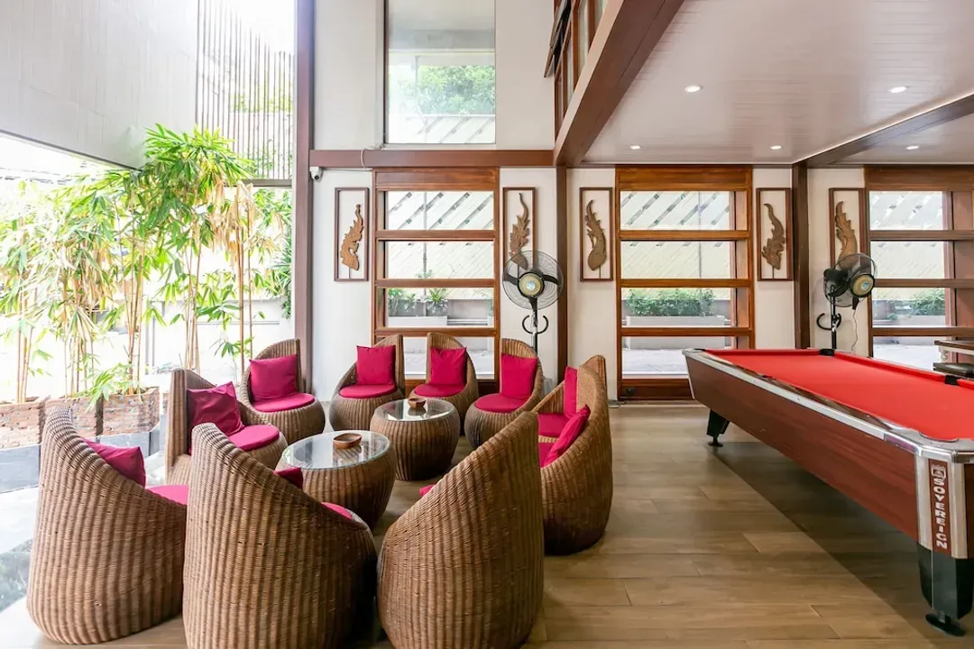 Lobby sitting area