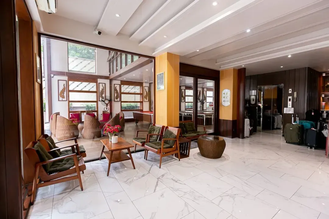 Lobby sitting area