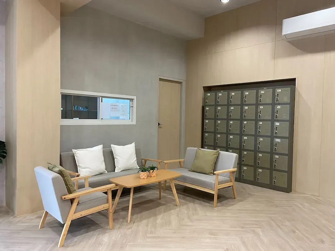 Lobby sitting area
