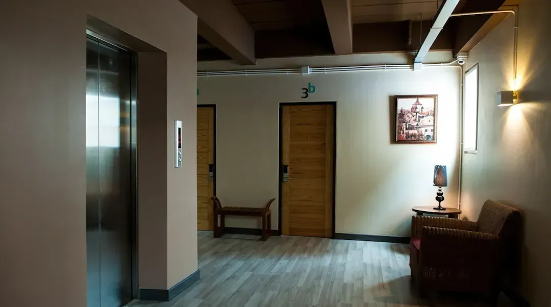 Lobby sitting area