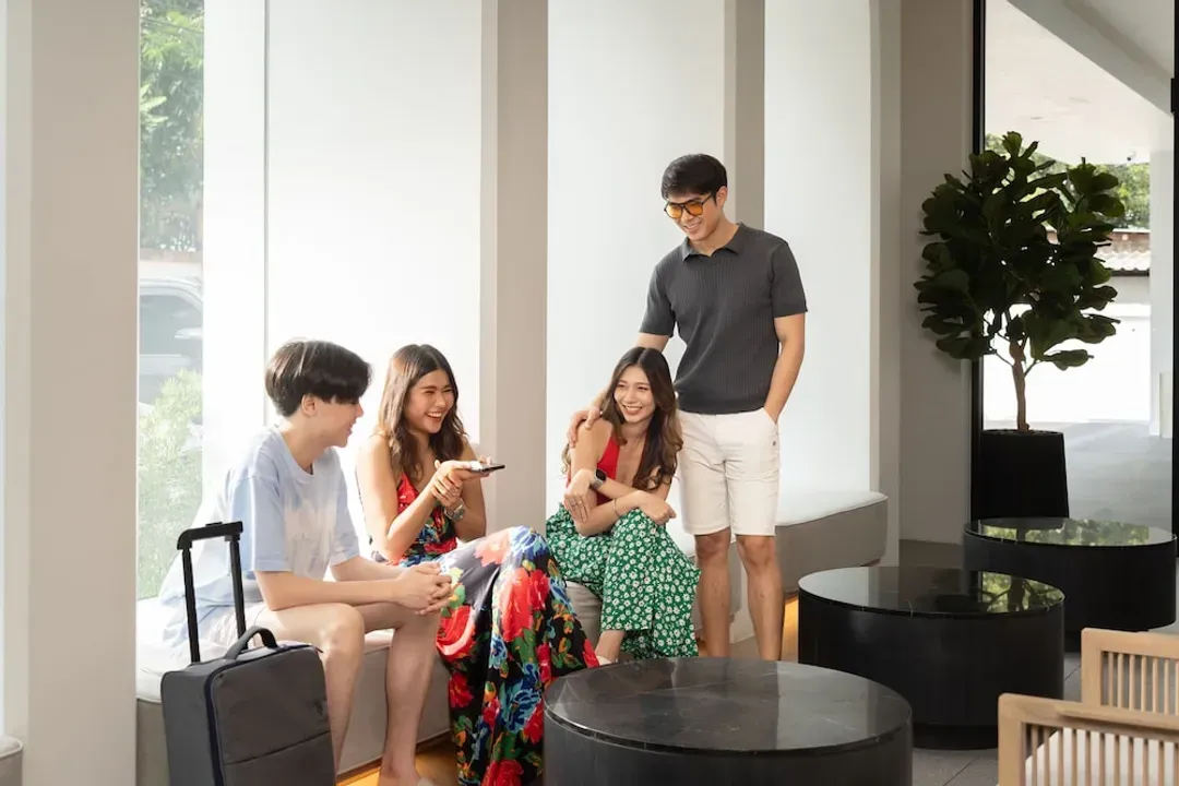 Lobby sitting area