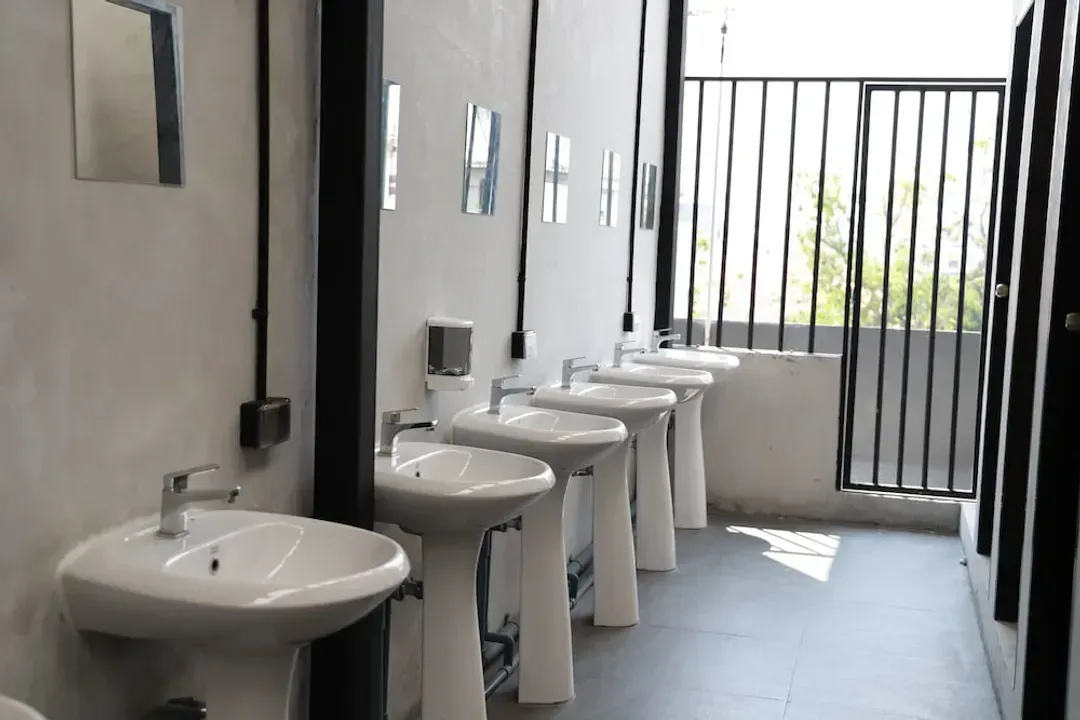 Shared bathroom