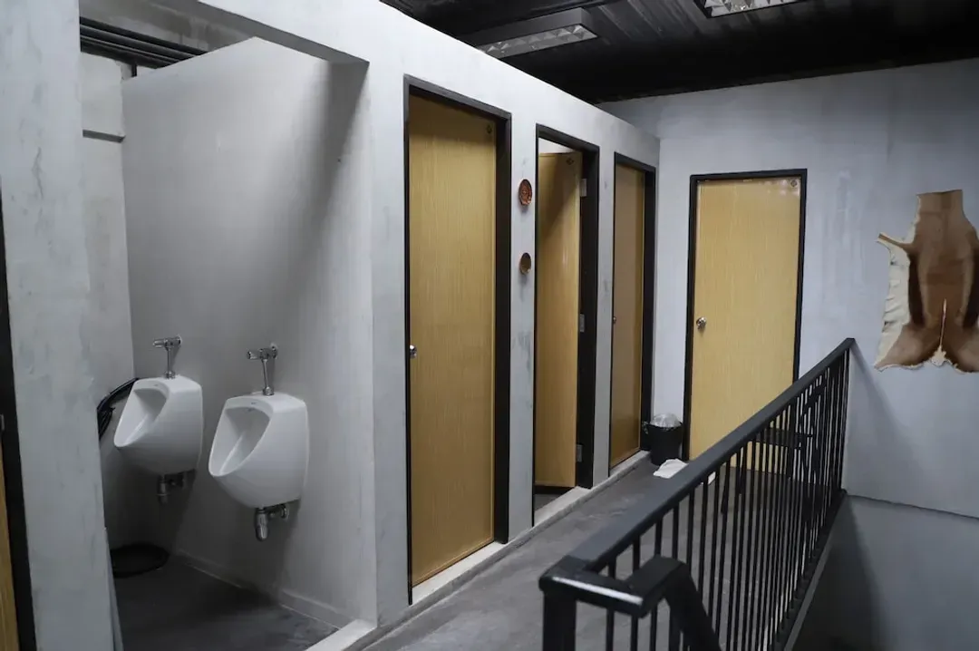Shared bathroom