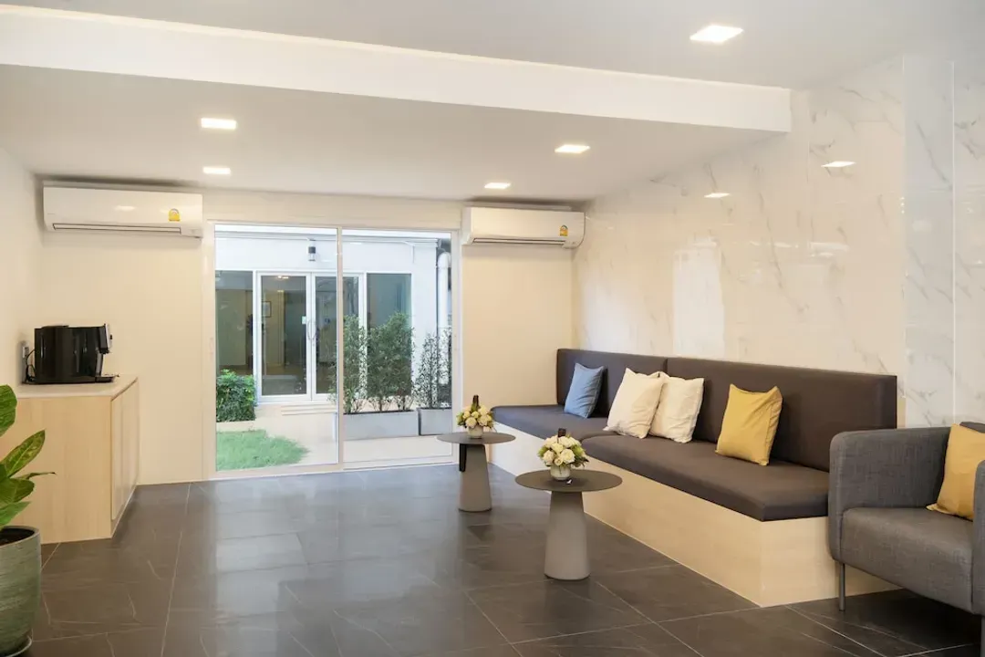 Lobby sitting area
