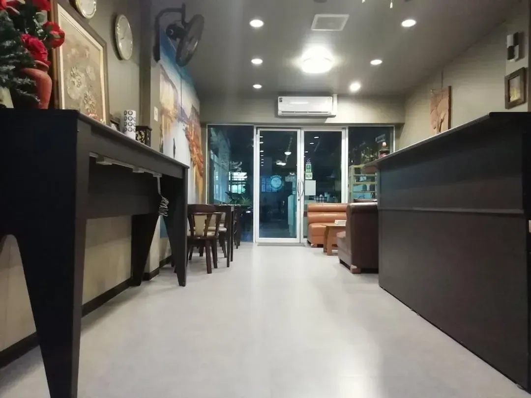 Interior entrance
