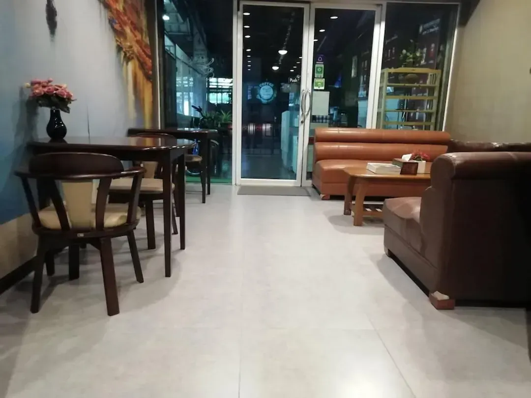 Lobby sitting area