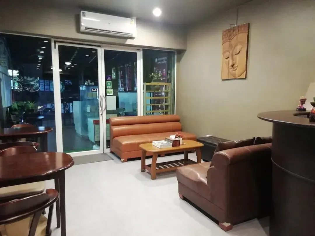 Lobby sitting area