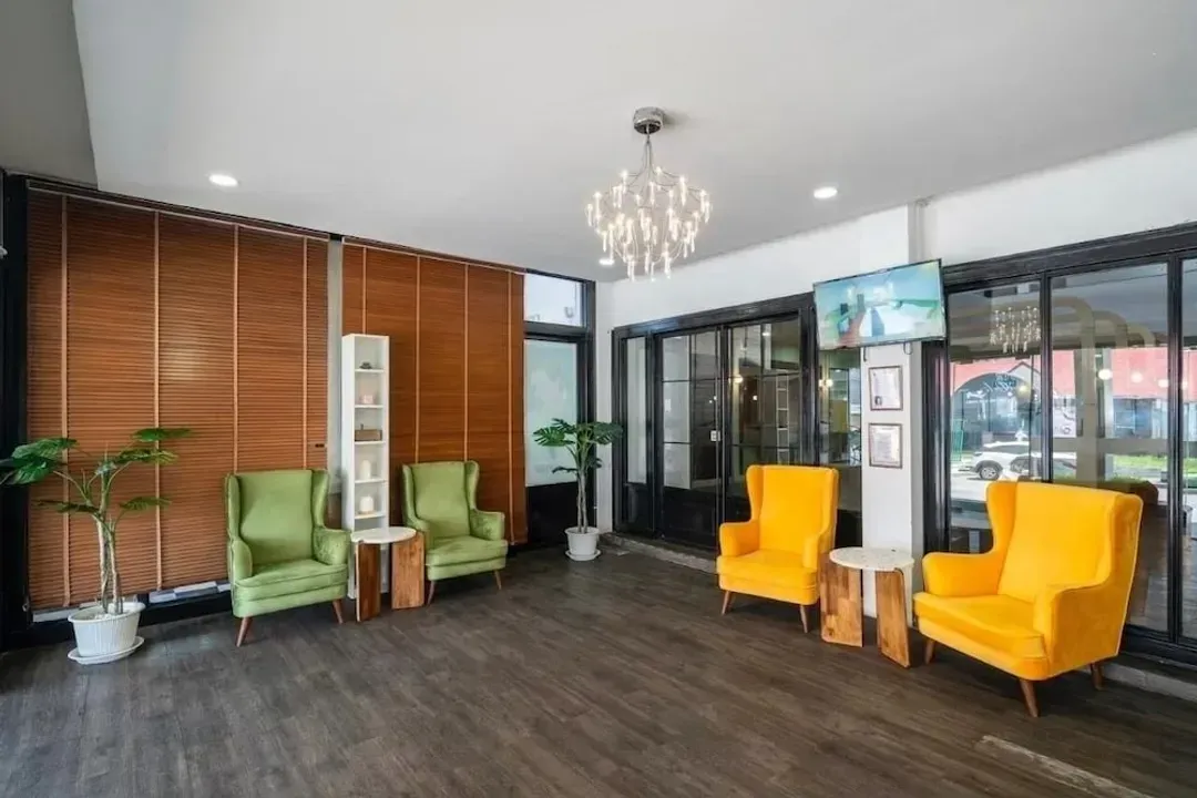 Lobby sitting area