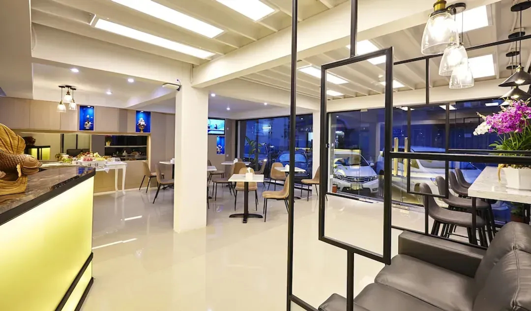 Lobby sitting area