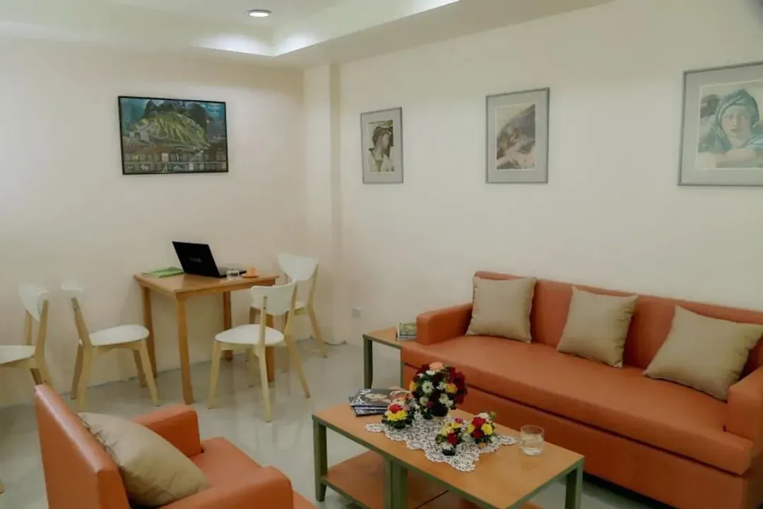 Lobby sitting area