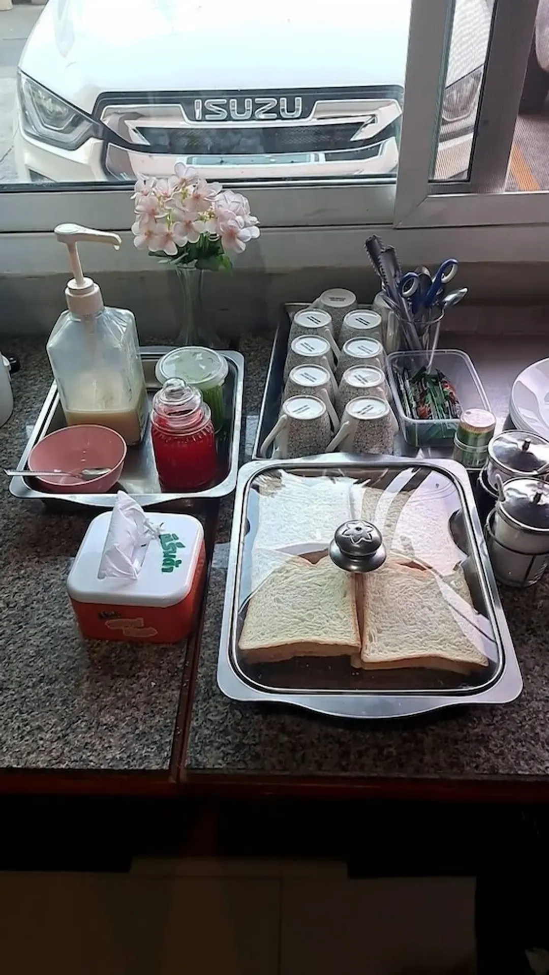 Breakfast buffet