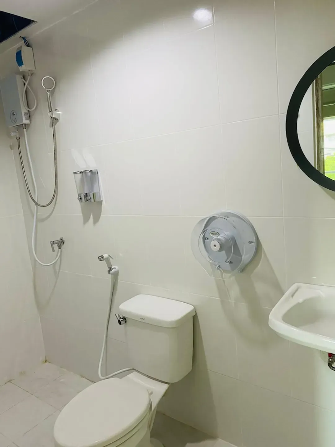 Raised toilet seat