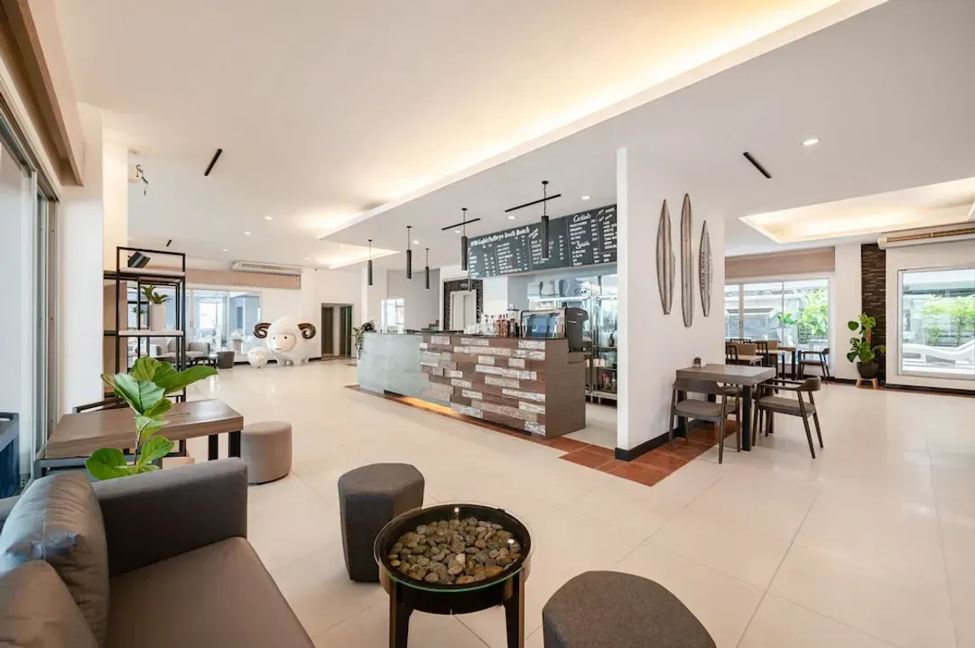 Lobby sitting area