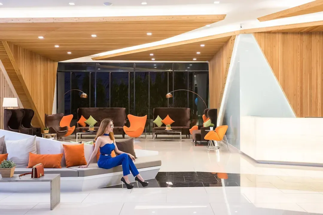 Lobby sitting area