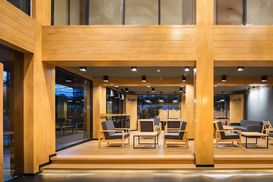 Lobby sitting area