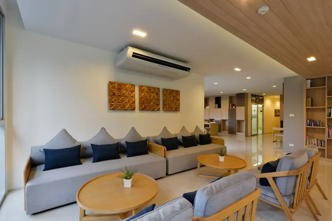 Lobby sitting area