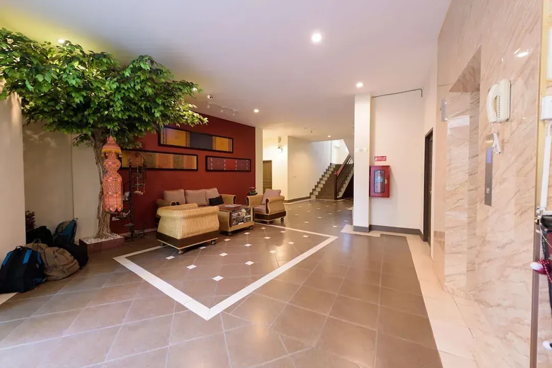 Lobby sitting area